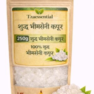 Tzaessential  Bhimseni Camphor / Bhimseni Kapoor / Camphor 250g