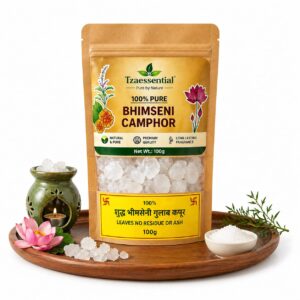 Bhimseni Camphor / Bhimseni Kapoor / Camphor 100g