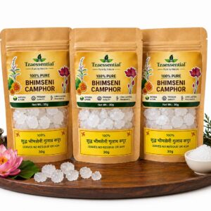 Bhimseni Camphor / Bhimseni Kapoor / Camphor 90g Pack Of 3