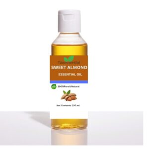 Tzaessential Sweet Almond Oil 100% Pure Natural 100 ML