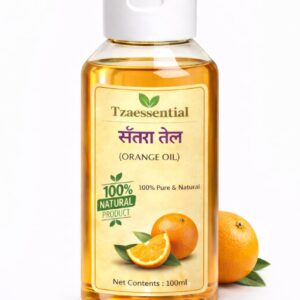Tzaessential Orange Essential Oil 100% Pure Natural 100 ML