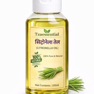 Tzaessential Citronella JAVA OIIL 99%  Essential Oil ml