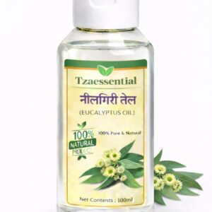 Tzaessential Eucalyptus Essential Oil 100% Pure Natural 100 ml