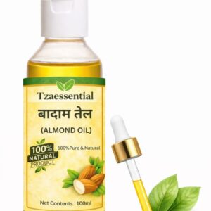 Almond Oil 100% Pure Natural 100 ML With Dropper