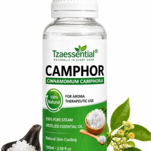 Camphor Essential Oil (Kapoor Oil ) 100% Pure Natural  100 ml