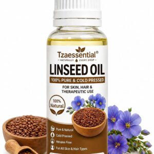 Flaxseed Oil(Linseed) Could Pressed 100% Pure Natural 100 ml
