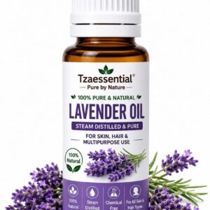 Lavender Essential Oil 100 ml 100% Pure & Natural For AromaTherapy, Stress Relief,