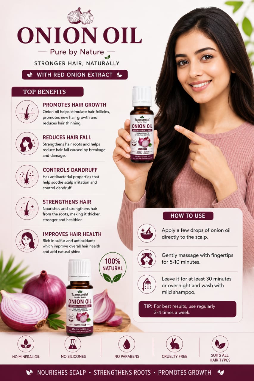 Onion Cold Pressed Oil 100 ml