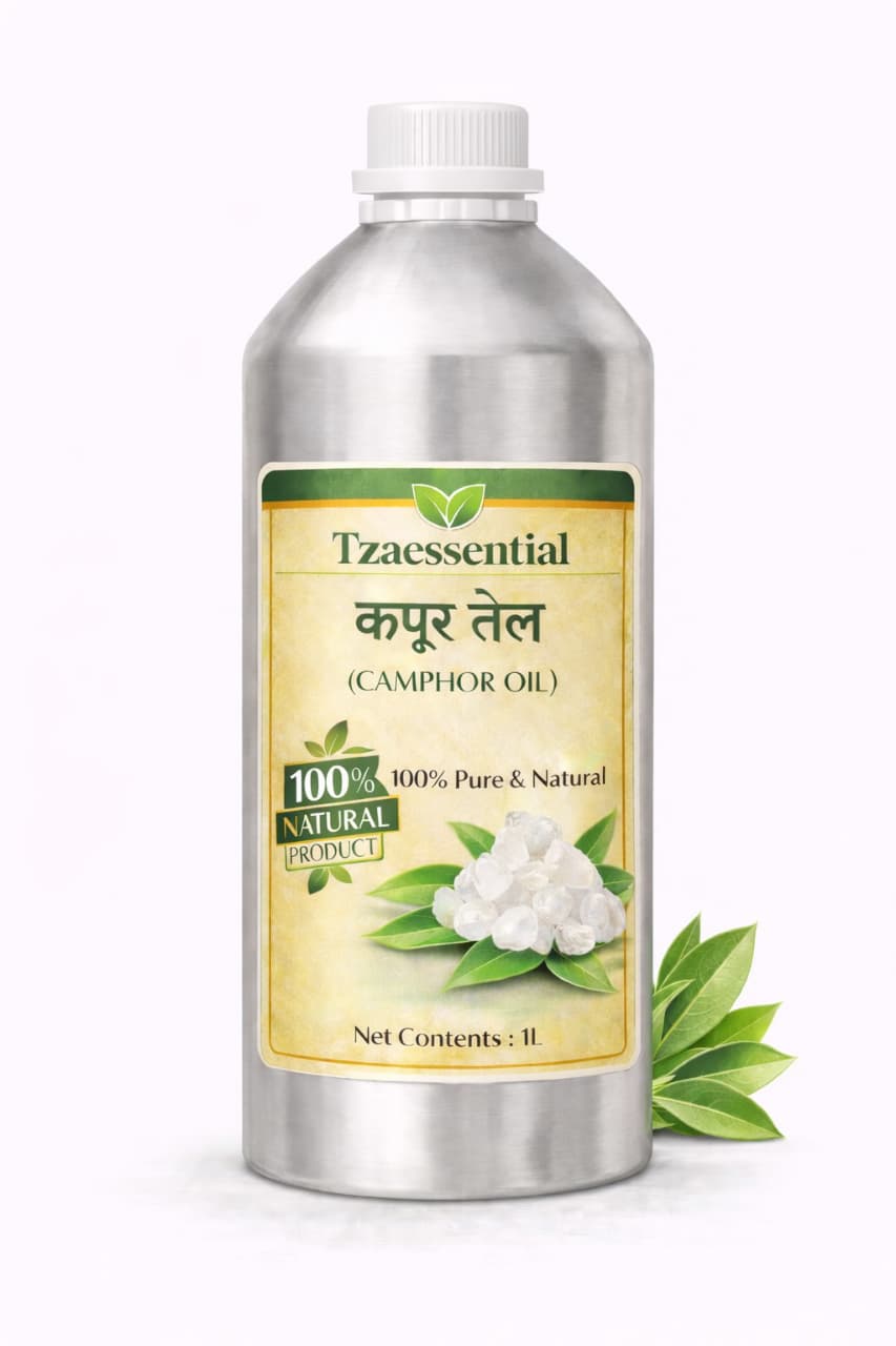 Camphor Essential Oil Pure Natural 1 Ltr