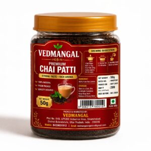 TEA Premium Assam Tea | Strong & Aromatic CTC Chai Patti 100g