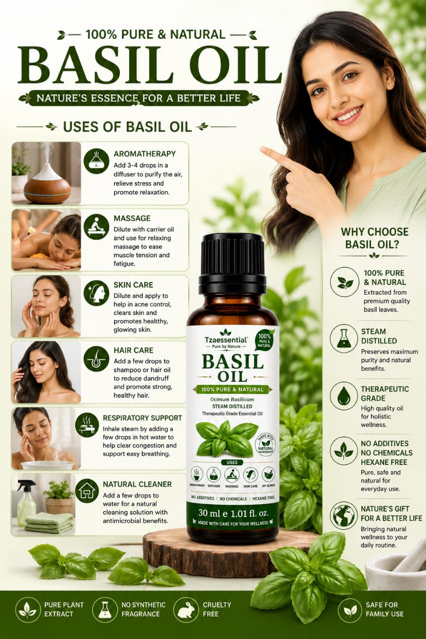 BASIL OIL 50 ML