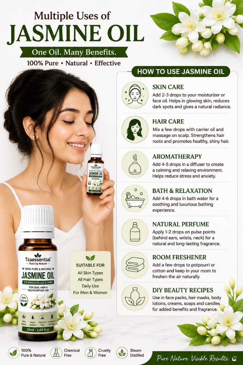 JASMINE ESSENTIAL OIL 50 ML
