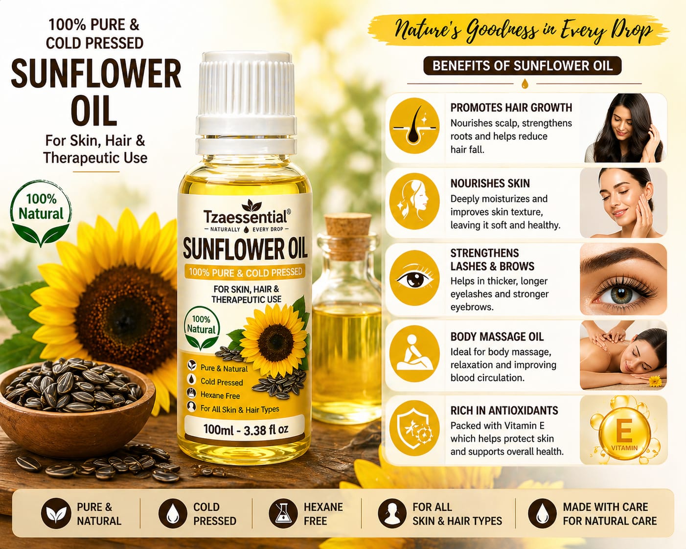 SUNFLOWER OIL 50 ML