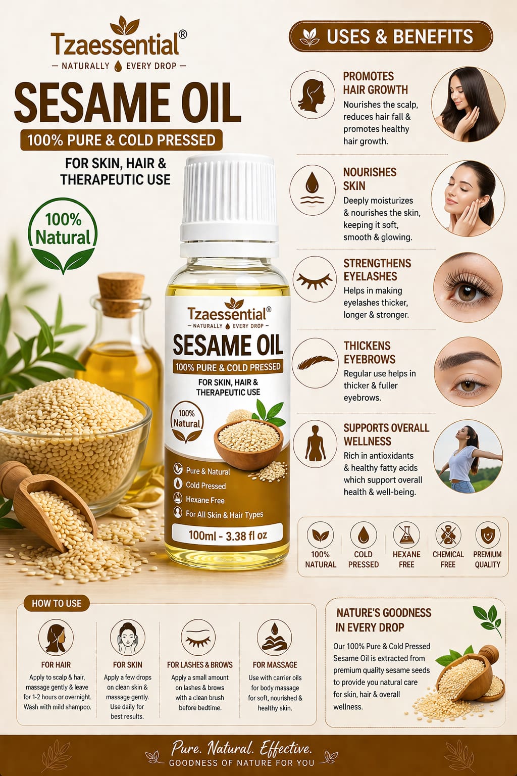 SESAME OIL 50 ML