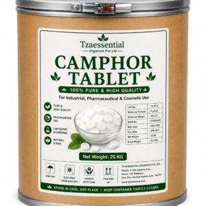 CAMPHOR TABLET 25 KG