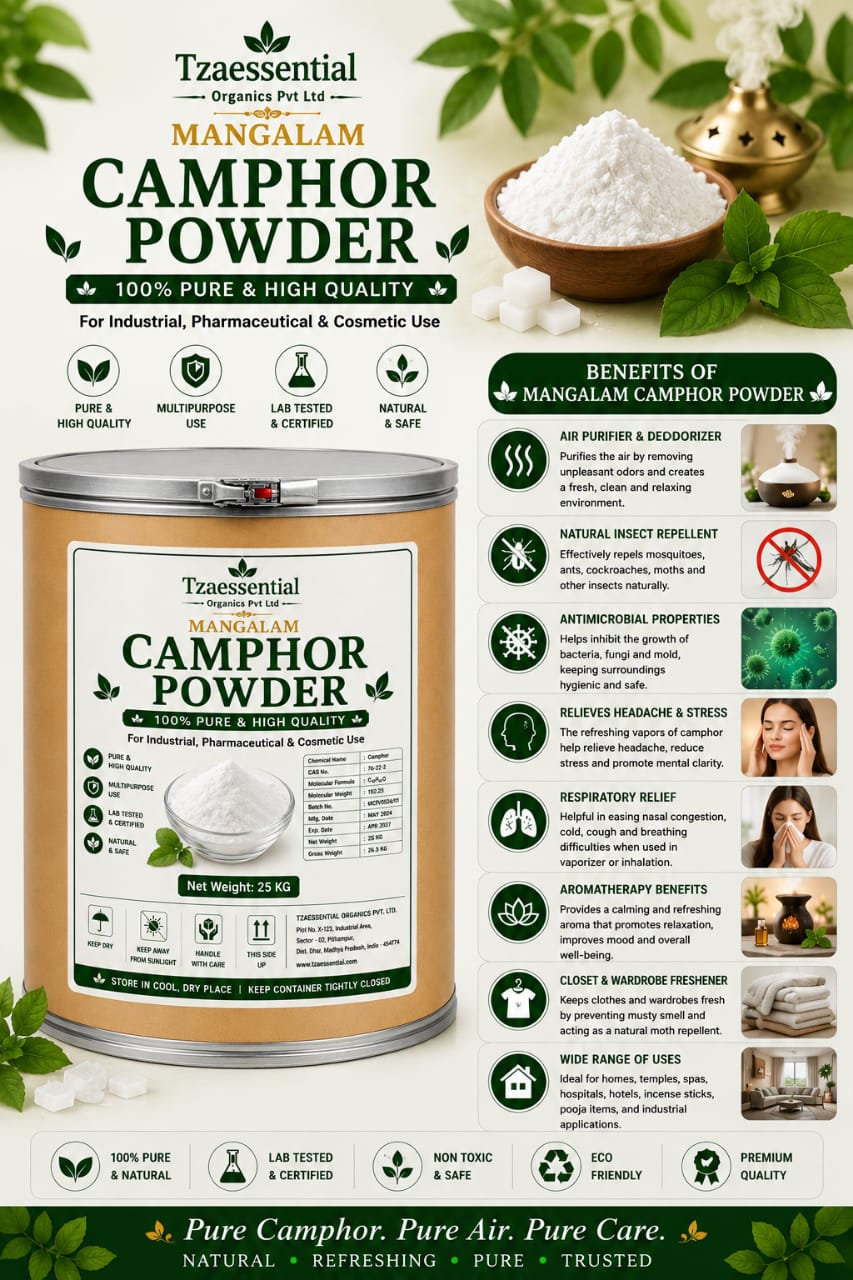 Mangalam CAMPHOR POWDER 25 KG