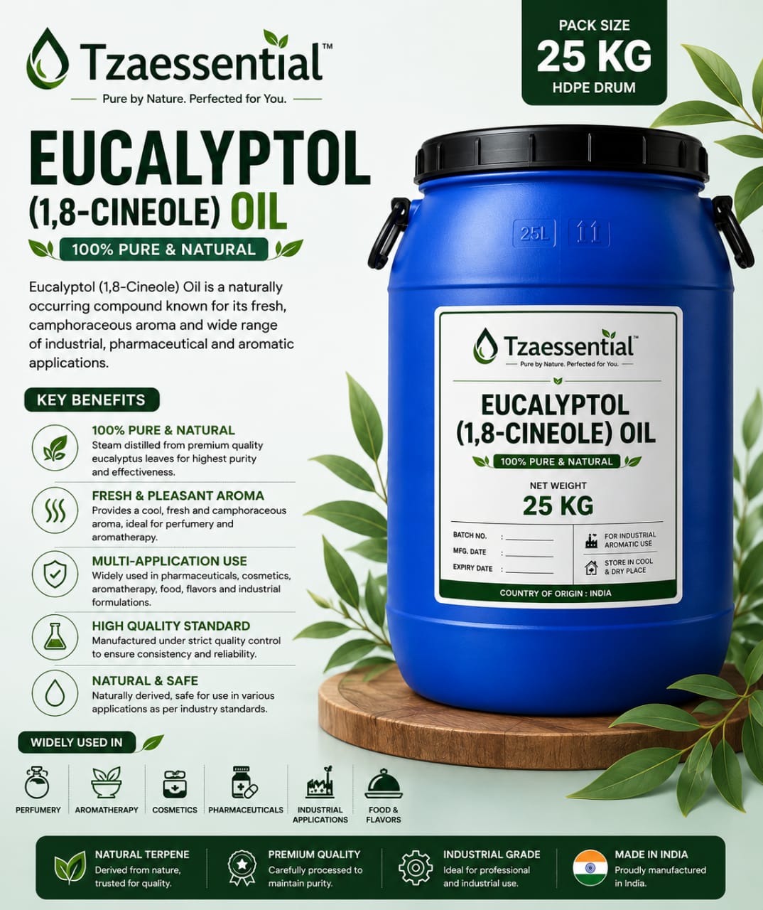 Eucalyptol 25 kg