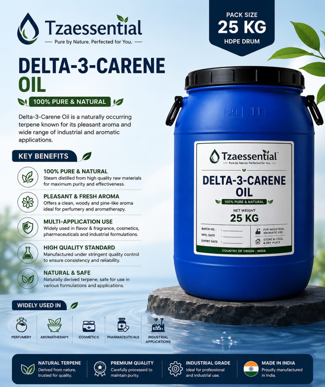 Delta 3 carene 25 kg