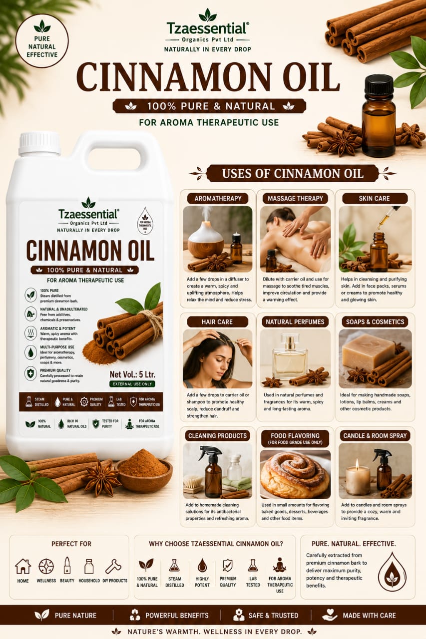 CINNAMON OIL 5 LTR