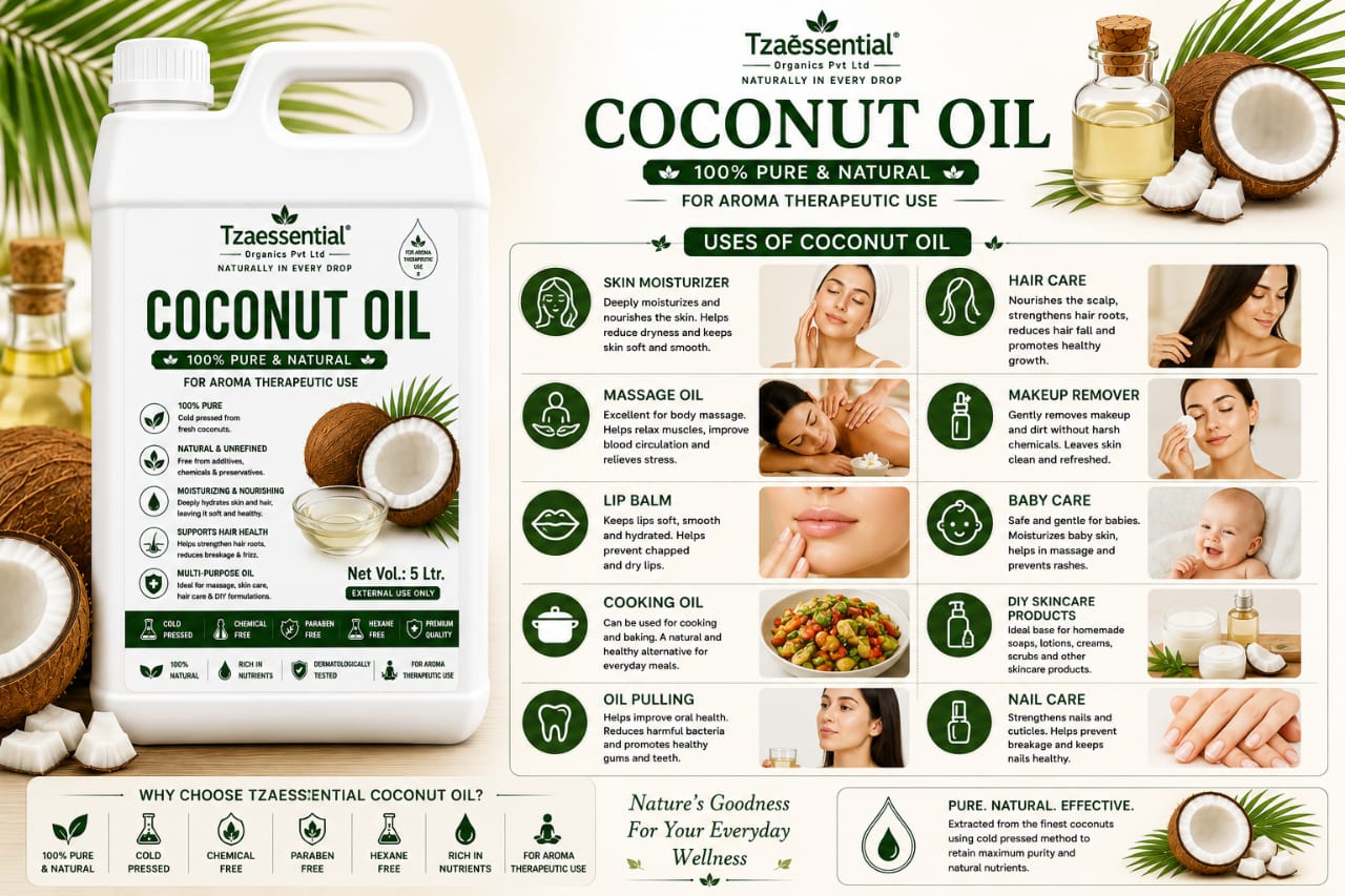 COCONUT OIL 5 LTR