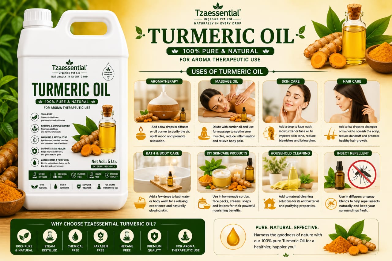 TURMERIC OIL 5 LTR