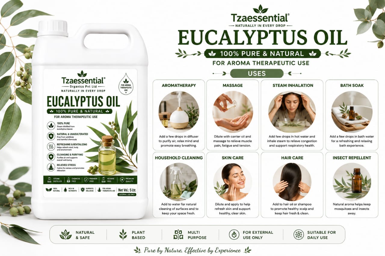 EUCALYPTUS OIL 5 LTR