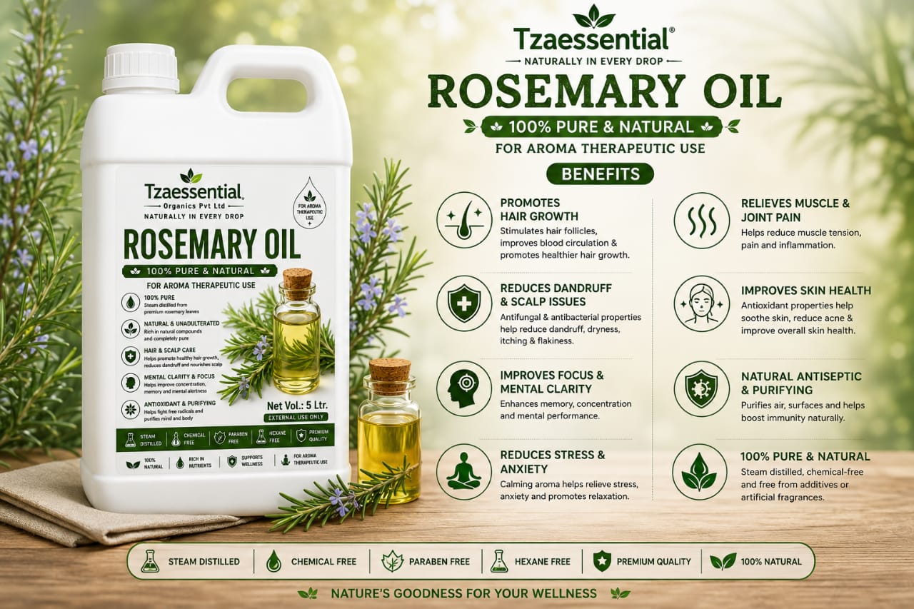 ROSEMARY OIL 5 LTR