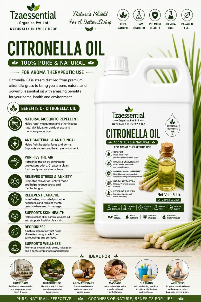 CITRONELLA JAVA OIL 5 LTR