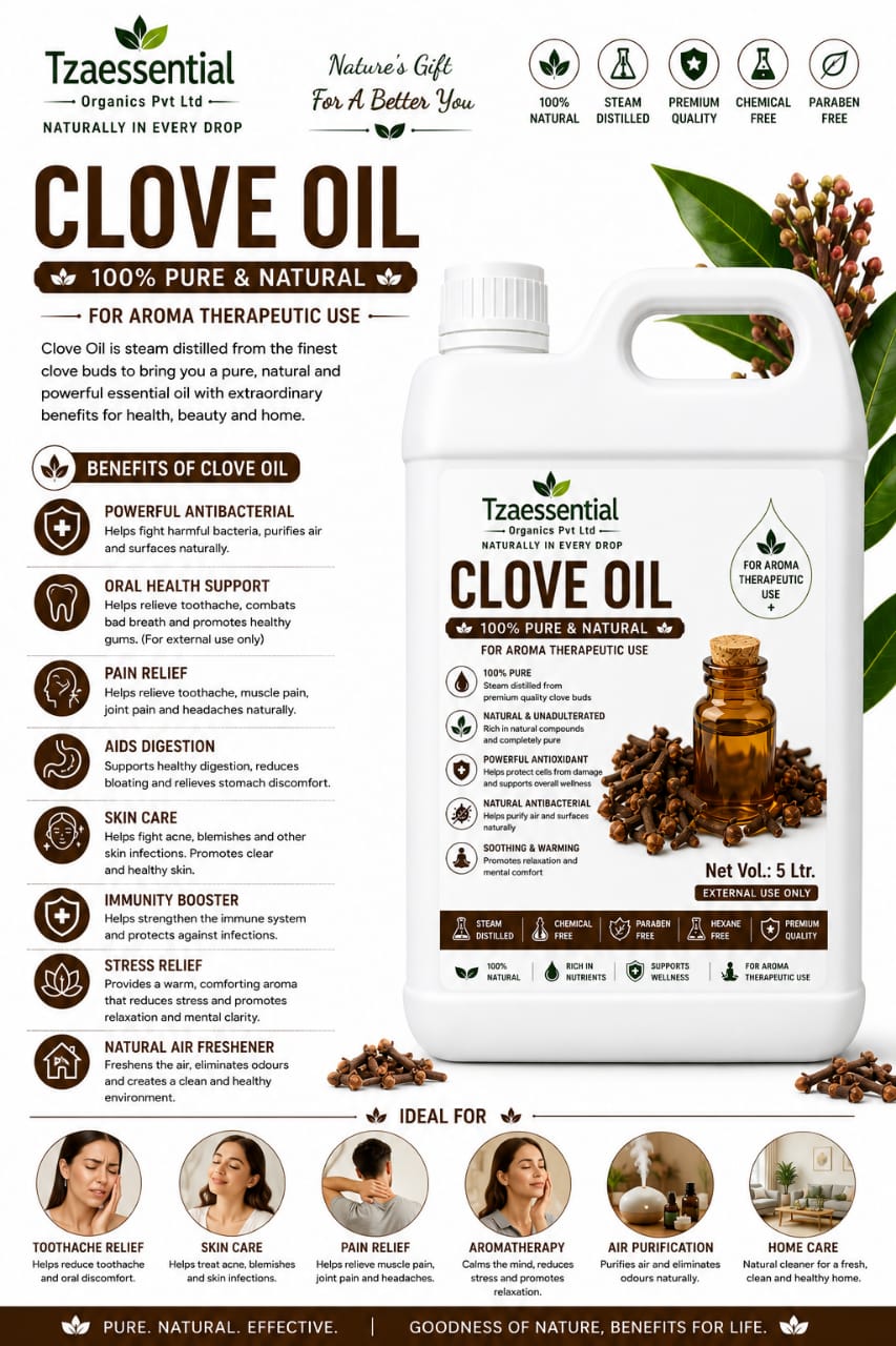 CLOVE OIL 5 LTR