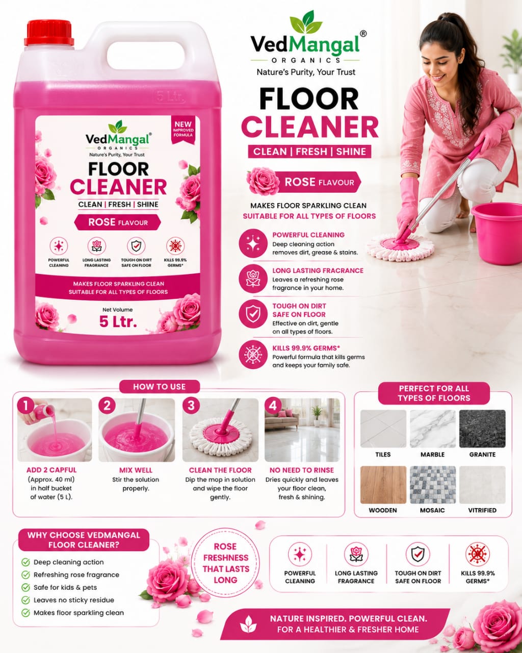 FLOOR CLEANER 5 LTR
